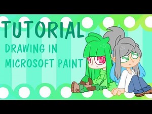 How to draw in Microsoft Paint | Tutorial