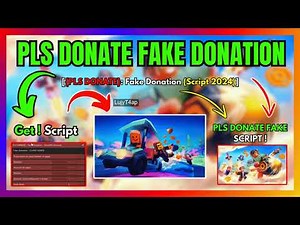 Pls Donate Script OP: Fake Donations, Steal Robux V3!