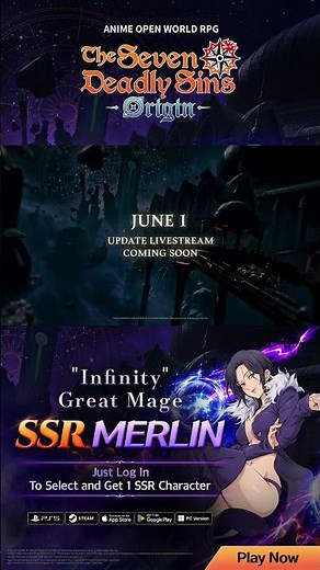 [The Seven Deadly Sins: Origin] Version 1.5 Special Update Livestream Preview #3
