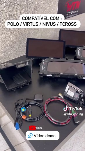 PAINEL TFT VW PLAY 10P MAIS INFORMAÇÕES ME CHAMA NO WHATS 19 993549045#volkswagen #POLO #VIRTUS #TCROSS #NIVUS #volkswagen