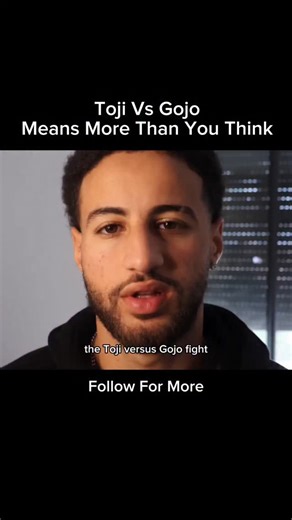 The Anime Wan on Instagram: "The Toji versus Gojo fight means more than you think. It’s not just about strength. It’s not about skill. It’s not even about who wins. It’s about what happens when two people are born into the same world… and treated completely differently. Toji Fushiguro and Gojo Satoru come from the same system. The same jujutsu society. The same obsession with bloodlines and power. But one was celebrated from birth. And the other was discarded. Gojo was born special. Gifted with