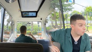 2.7K reactions · 20 shares | China has built an island where the roads are full of driverless buses, driverless taxis, driverless street sweepers, and driverless delivery trucks! This might be what the future looks like, but is it safe? | Stu in China | Facebook