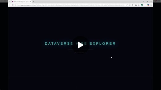 Explore Dataverse in 3D with Dataverse Vibe Explorer | Sean Galliher posted on the topic | LinkedIn