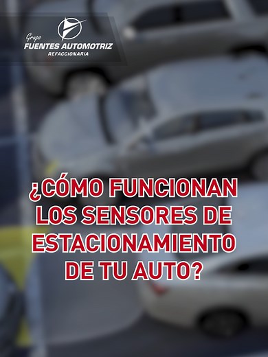 Cómo funcionan los sensores de estacionamiento en autos