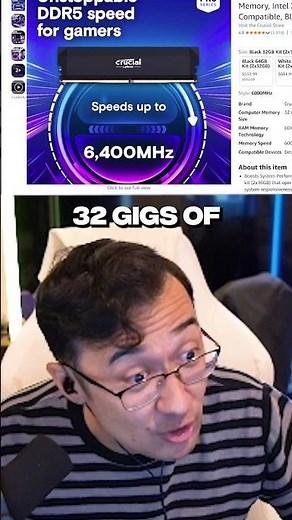 She Didn't Know She Had DDR5 RAM...