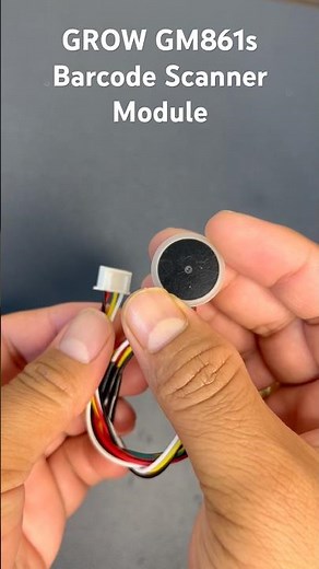 GROW GM861S QR Code Barcode Scanner Module #diy #esp32 #arduino #arduinoproject #arduinotraining