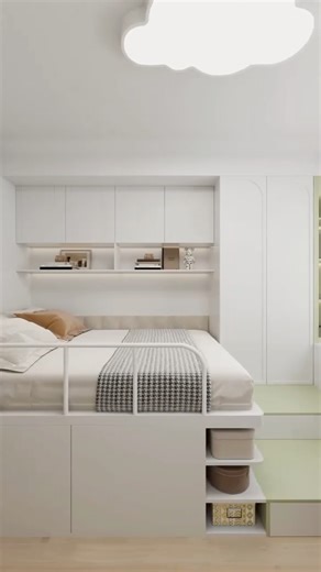 Making a small bedroom functional with plenty of closets - the best bedroom designs
