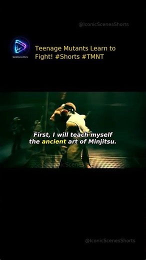 Teenage Mutants Learn to Fight! #Shorts #TMNT