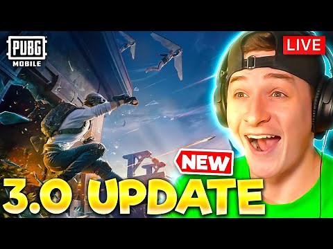 🔴 NEW 3.0 PUBG MOBILE UPDATE GAMEPLAY LIVE! WYNNSANITY