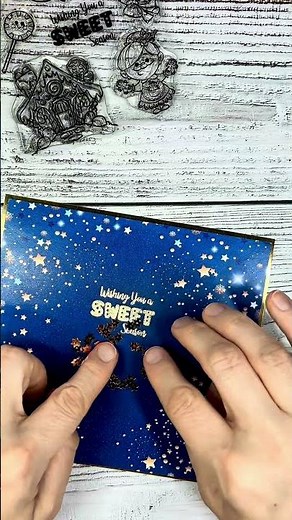 Christmas ShakerCard with Candy Cane Lane Stamps