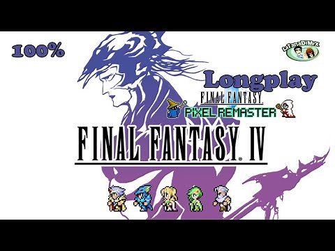 Final Fantasy IV Pixel Remaster 100% Longplay [HD]