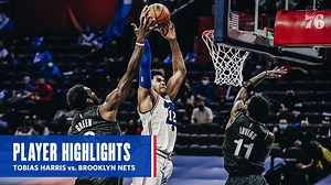 8.1K views · 297 reactions | Harris totalled 26 minutes, five rebounds, three assists, a steal, and two blocks. He shot 11-for-17 from the field. | Philadelphia 76ers | Facebook