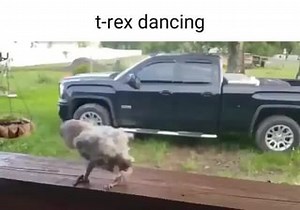 T-rex dancing - iFunny