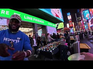 20 minutes walk in New York October 2025 #newyork #newyorknights #manhattan #timessquare