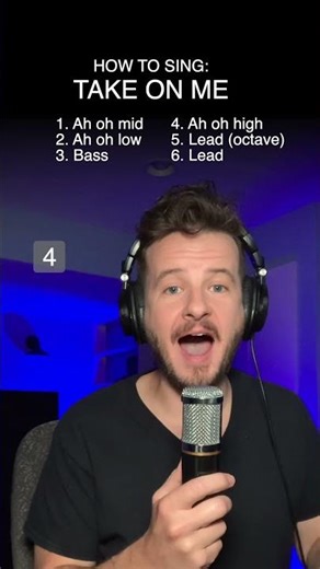 How to sing "Take On Me" by A-ha