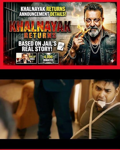 Sanju Baba Ka Khatarnak Swag! 🔥 #KhalnayakReturns
