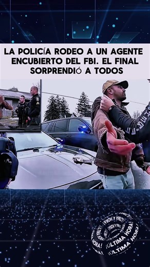 POLICE SURROUNDED AN UNDERCOVER FBI AGENT THE ENDING SHOCKED EVERYONE #cops#usa#foryoupage#viral#news