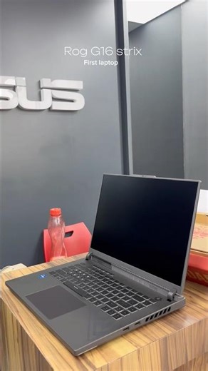 First laptop | Rog g16 Strix rtx 4060 i9 13th gen hx #rog #asus #laptop #dream #gaming #trending