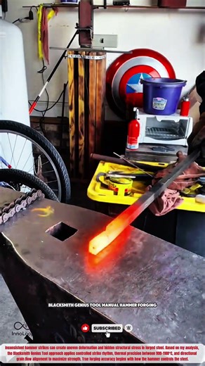 Blacksmith Genius Tool Manual Hammer Forging