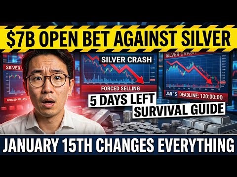 THE $7B BET TO CRASH SILVER: Why January 15th Will Change Everything (Survival Guide)