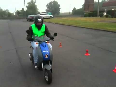 Permis scooter - plateau examen BSR/AM - Auto ecole lubek hénin, courrieres