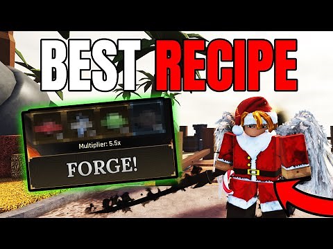 Best Weapon Forge Recipe in The Forge – Best Weapon Recipe in The Forge (Roblox)
