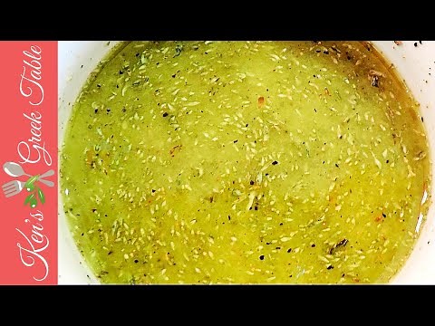 How To Make Authentic Greek Marinade | Greek Marinade Recipe (Lemon, Olive Oil & Oregano)