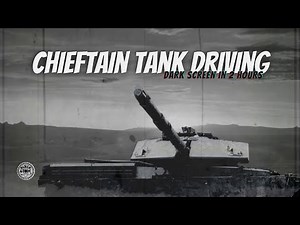 🔊 Chieftain Tank ASMR ⨀ Deep Sleep & Relaxation with Rolling Armor Sounds (12 Hours)