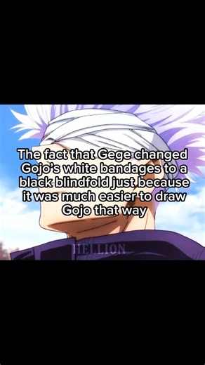 Gojo's Redesign Lore 🥹🥀 #anime #memes #jujutsukaisen #jjk #jjkmemes