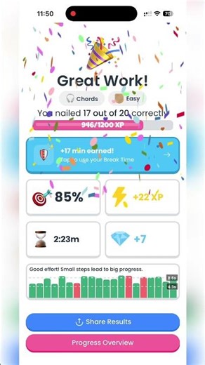 Musicians: Practice first then scroll #eartraining #musicapp