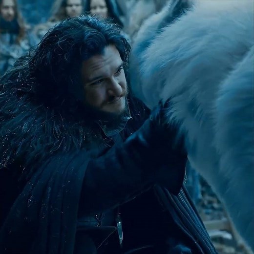 Game of Thrones 🎬 |The Most Heartfelt Jon Snow & Ghost Moment in Game of Thrones #jonsnow #got
