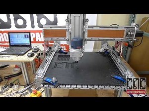 CNC Router Parts "Benchtop PRO" demo