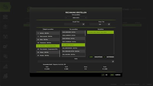 Invoice System v1.0.0.3 FS25 Mod | Farming Simulator 22 Mod