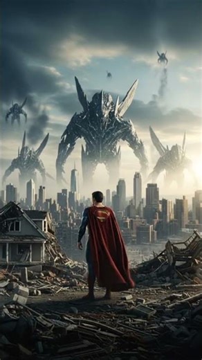 #DreamScreenAI Superman Falls… But The Heroes Arrive! | Epic Crossover Scene