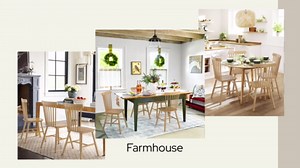 Dycanpo 18'' Tall Dining Chairs Set of 4, Kitchen/Living Room Natural Wooden Chairs with Mid Century