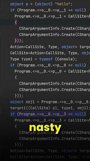 The dynamic keyword is TRASH