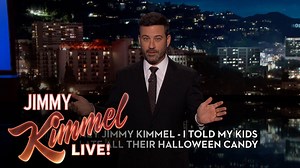 332K views · 7.4K reactions | It's that time of year again - get to work! “Hey Jimmy Kimmel, I Told My Kids I Ate All Their Halloween Candy” | Jimmy Kimmel Live | Facebook