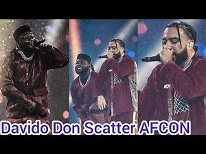 DAVIDO AFCON LIVE PERFORMANCE WITH FRENCH MONTANA IN MOROCCO