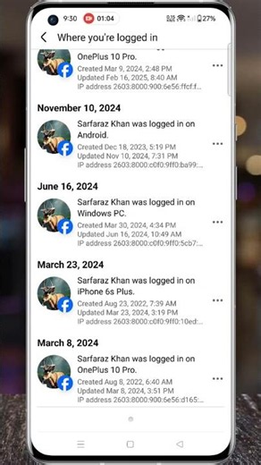 How to Check Where You're Logged In on Facebook & Secure Your Account #shorts