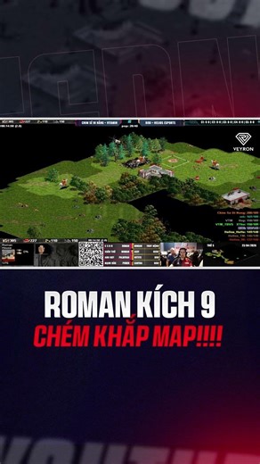 ROMAN Mà KÍCH NHƯ SHANG!!! CSDN Thể Hiện Khả Năng Ép Đời QUÁ KHỦNG KHIẾP | AoE Highlights #aoe