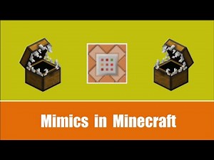 "Mimics" in 1 Command | Minecraft