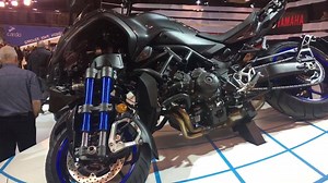 17K views · 340 reactions | Yes, the Yamaha Niken is real, and yes, we'll get it here in the states. Check out this video we took here at EICMA that gives you a closer look at this radical bike's underpinnings. | Rider Magazine | Facebook