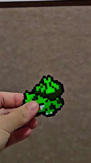 Can I Make ALL 151 Pokémon? 🎨 Bulbasaur #0001 Perler Beads! #shorts