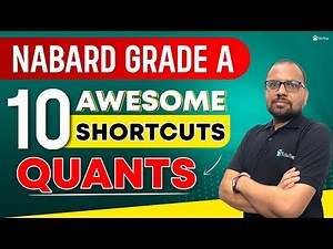 NABARD Quant Practice Tips and Tricks | Quant Important Topics | NABARD Grade A 2023 Preparation