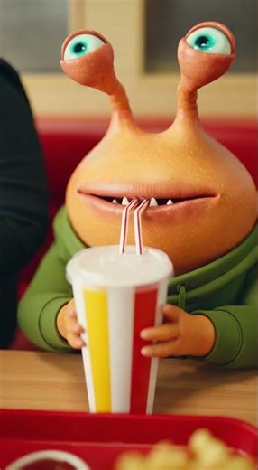 What Happens When Aliens Eat Our Food? #fastfood