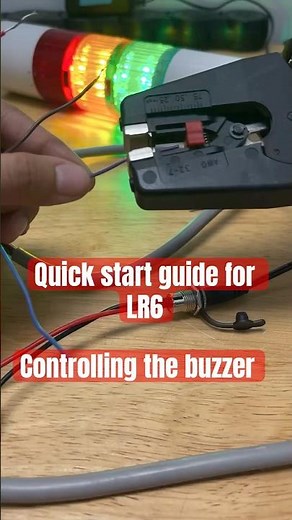 Buzzer guide for LR6 from Patlite