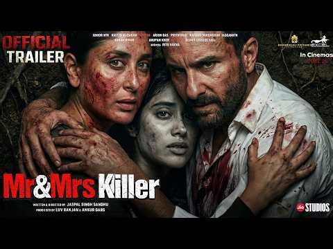 Mr & Mrs Killer | Official Trailer | Kareena Kapoor | Saif Ali Khan | Janhvi | New Movie Trailer