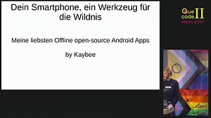 Dein Smartphone, ein Werkzeug für die Wildnis (Meine liebsten Offline open-source Android Apps)