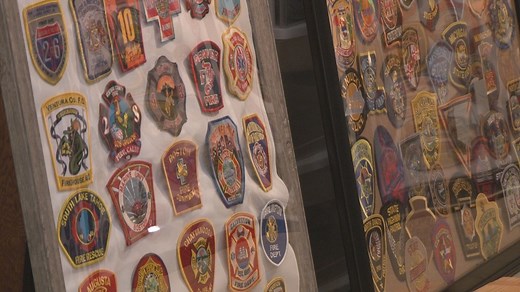 Dublin couple collects patches from police, firefighters around the US