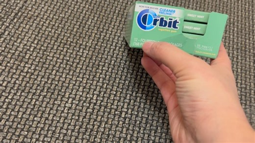 Watch ORBIT Sweet Mint Sugar Free Chewing Gum Box on Amazon Live